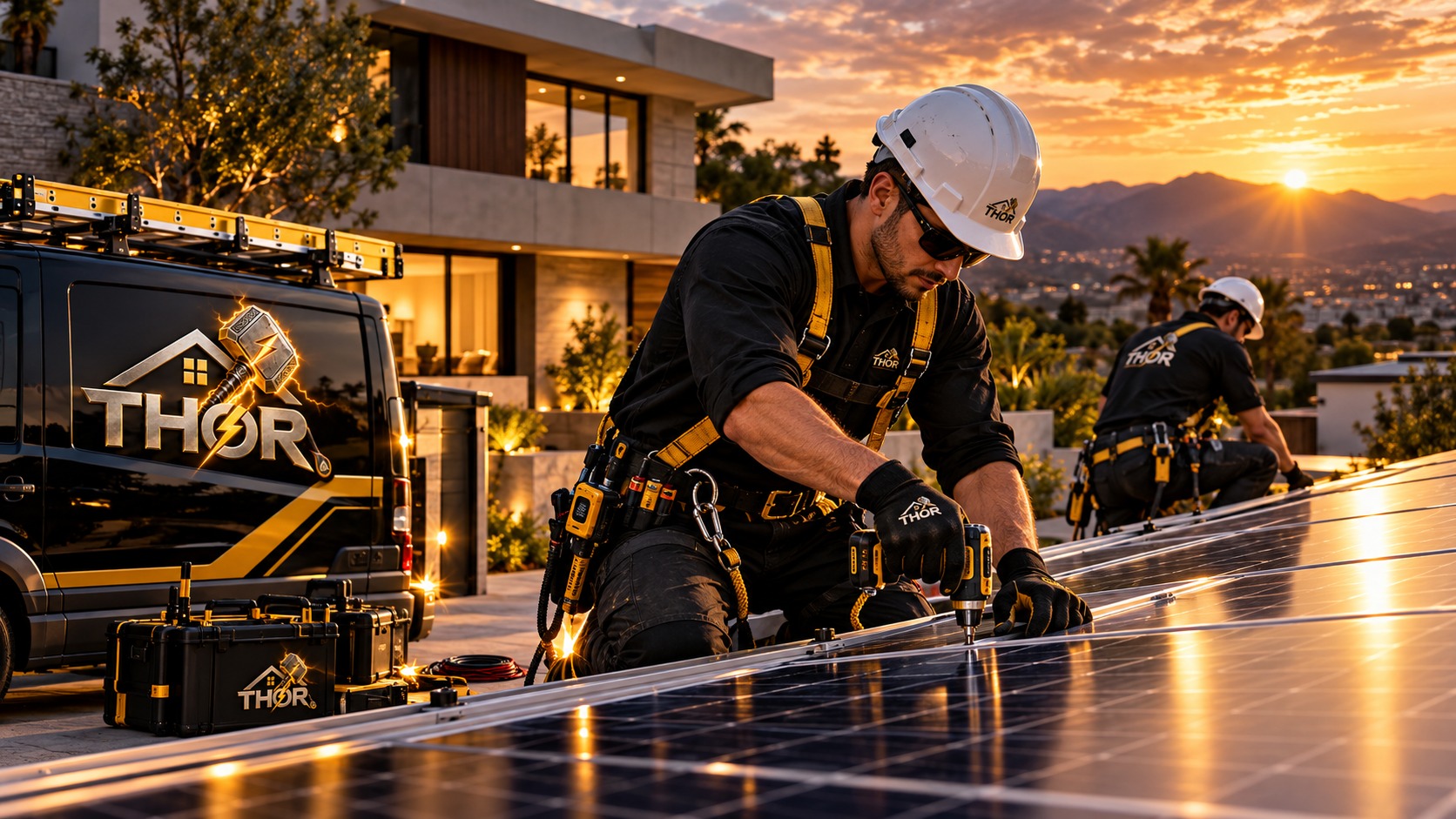 Instalación de paneles solares THOR